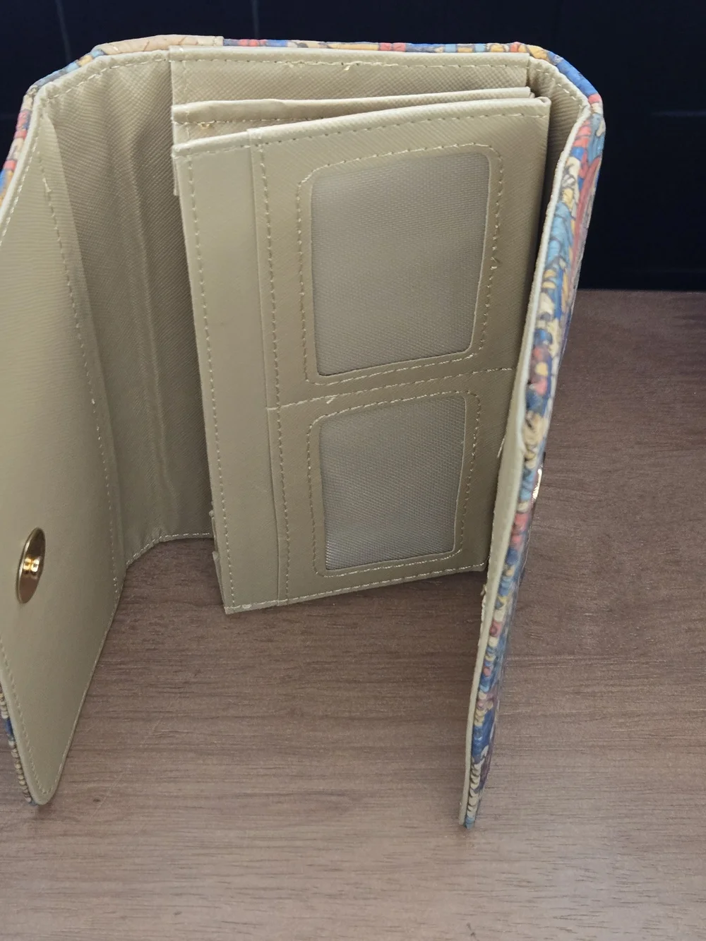 Cork Handbag Wallet Eco-Friendly Boho Floral Clutch